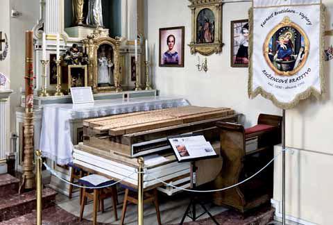 Rekonštrukcia organa v chráme Sedembolestnej Panny Márie vo Vajnoroch 3.časť