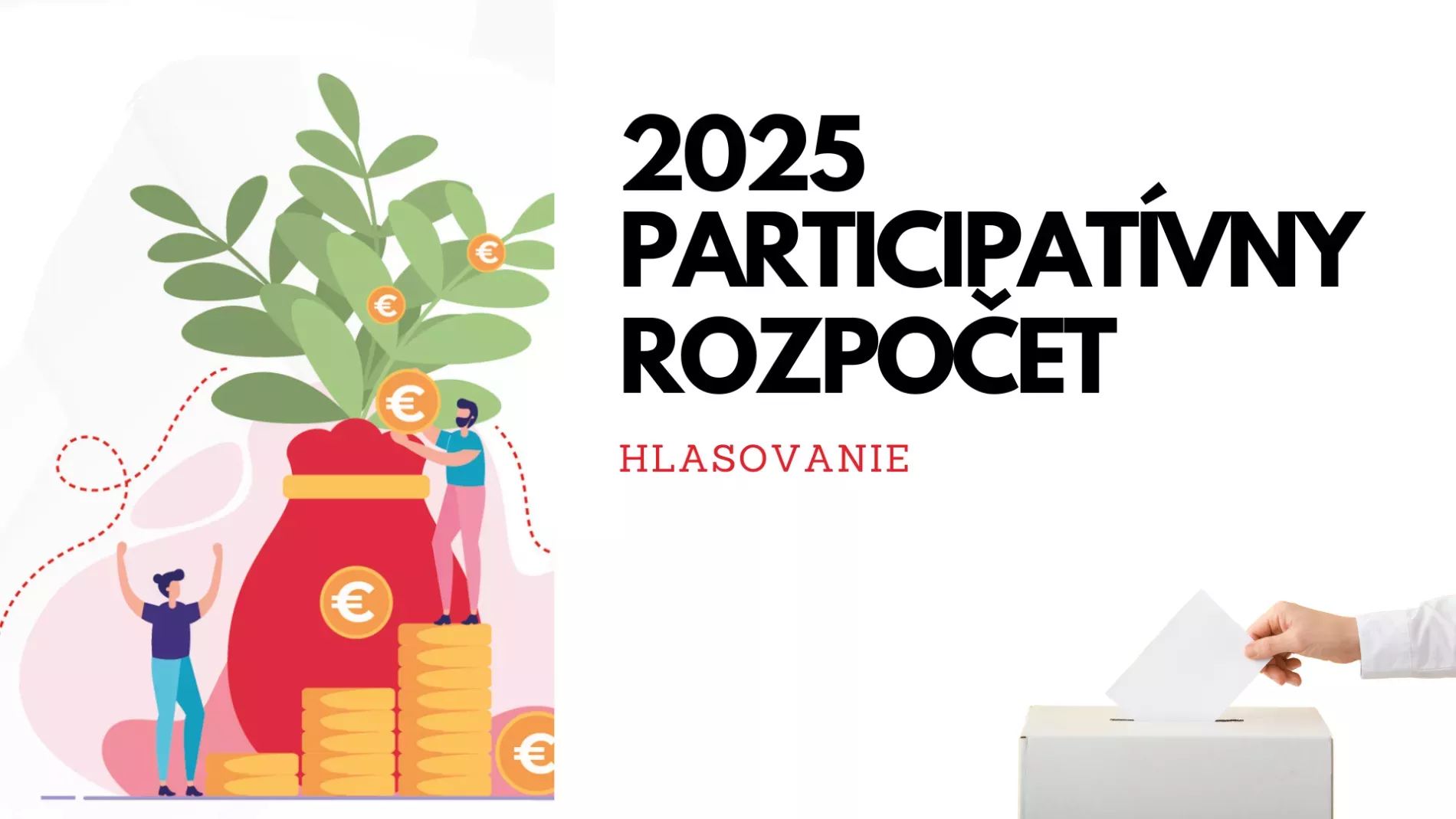 Aj tento rok môžete hlasovať za projekty participatívneho rozpočtu