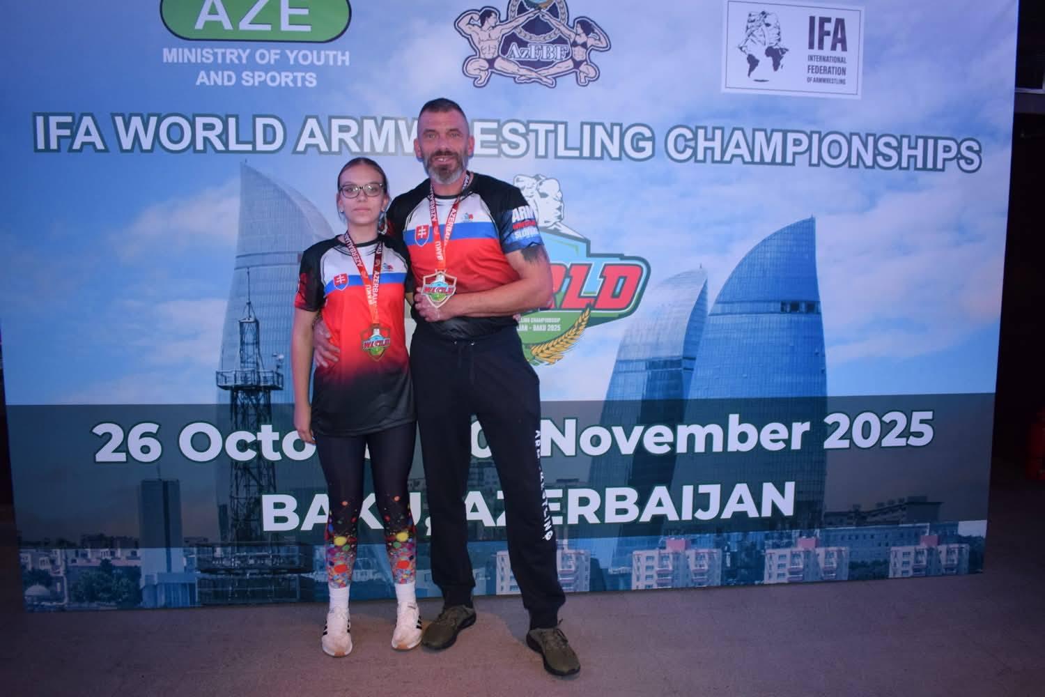 Do Vajnor ide zlato z majstrovstiev sveta! 